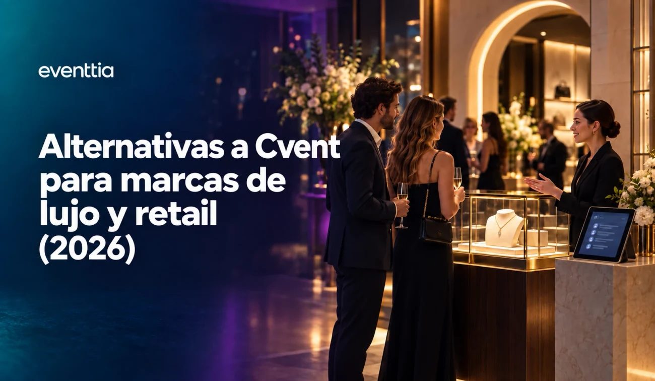 Alternativas a Cvent para marcas de lujo y retail (2026)