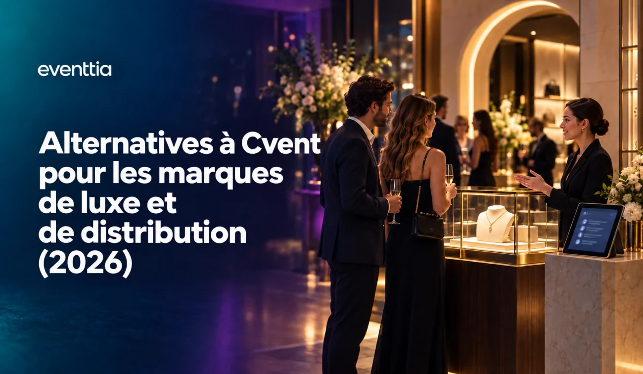Alternatives à Cvent pour les marques de luxe et de distribution (2026)