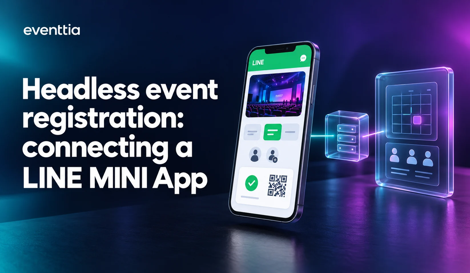 Headless event registration: connecting a LINE MINI App