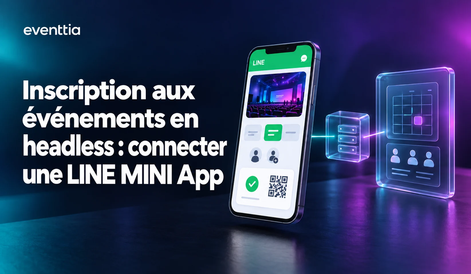 Inscription aux événements en headless : connecter une LINE MINI App