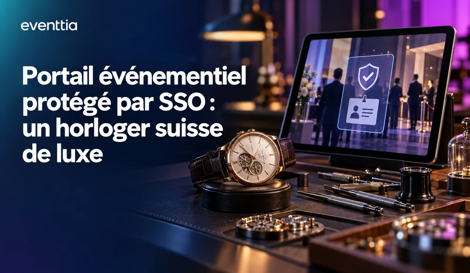 Portail événementiel protégé par SSO : comment un horloger suisse de luxe a déployé Eventtia sur son intranet