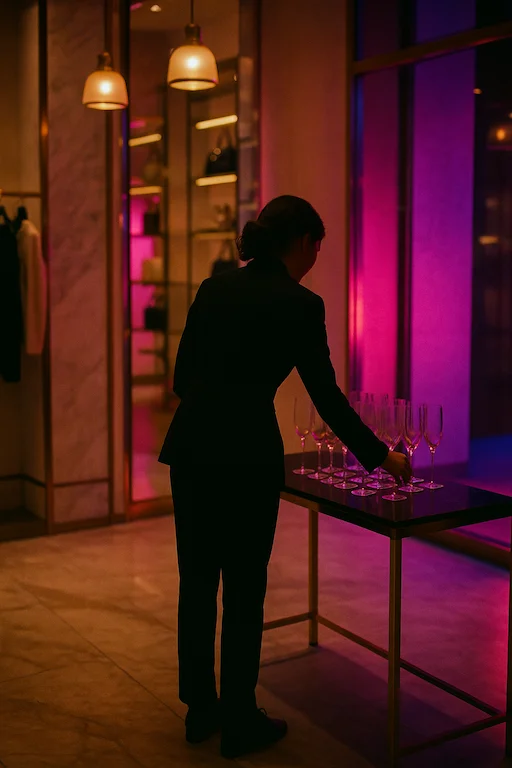 Luxury & retail brands — boutique opening