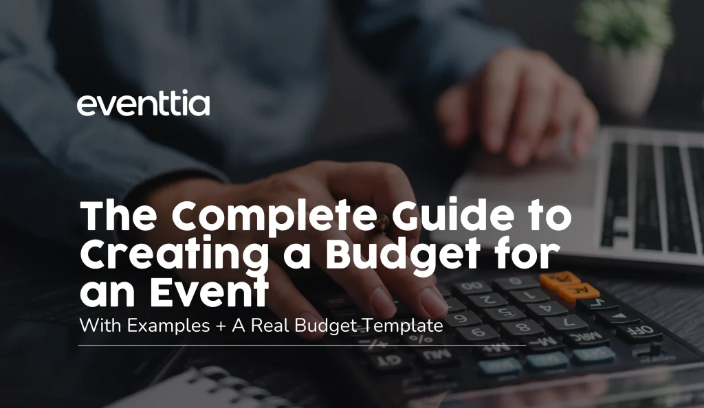 how to create a budget for an event