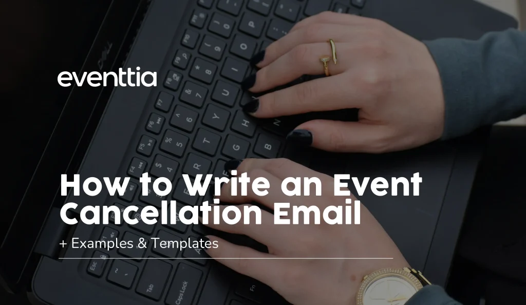 how to write a cancelation email for an event
