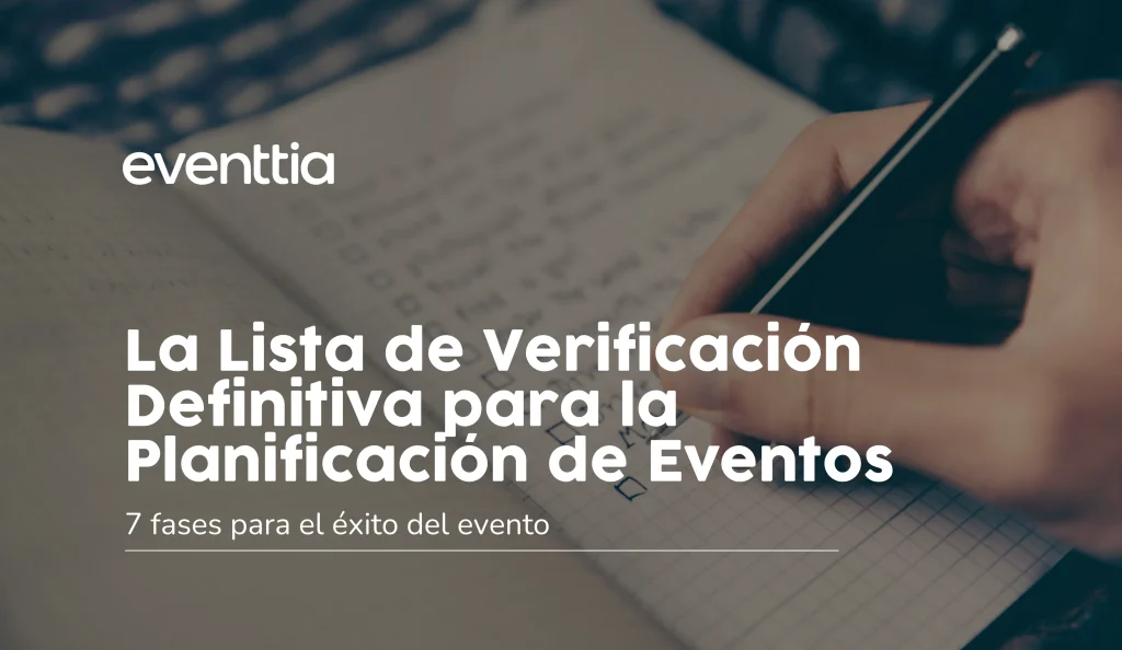 lista de verificación para la planificación de eventos