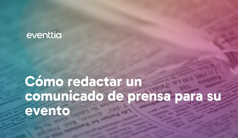 como redactar un comunicado de prensa para su evento